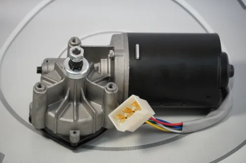 432.000.044-СПЕЦМАШ Мотор-редуктор 24V фишка 6 плоских клемм стеклоочистителя МАЗ-6430,5440 СПЕЦМАШ