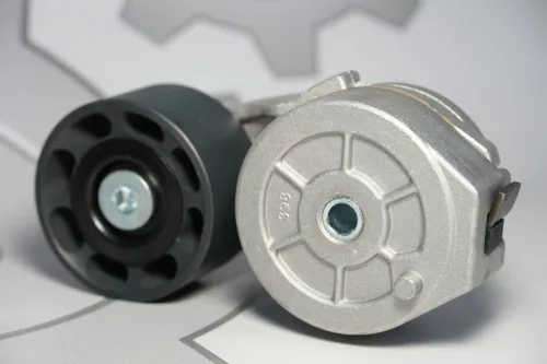 3937553 Натяжитель ремня КАМАЗ,ПАЗ (дв.Cummins 6ISBe,6ISDe,4-6BT) (ширина ролика 40мм) СПЕЦМАШ