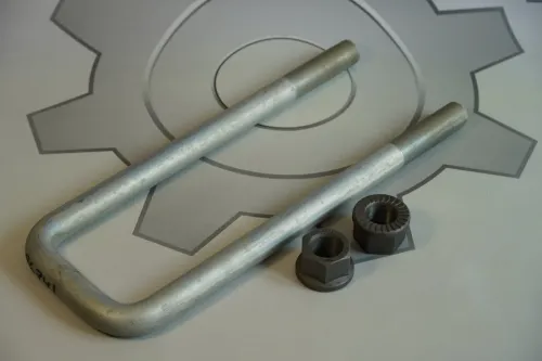 96741-2912408-СПЕЦМАШ-СБ Стремянка L=346 M24х2 рессоры полуприцепов НефАЗ-9334, -96741; в сборе СПЕЦМАШ