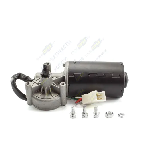 200406-24V Мотор-редуктор стеклоочистителя 24в КамАЗ, МАЗ, КрАЗ, БелАЗ, МЗКТ СТАТО