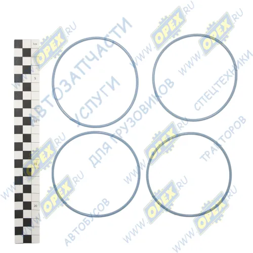 СТР 740.90-1013215 РК РМК масляного теплообменника Камаз Евро-4 (силикон); кольца СТРОЙМАШ1