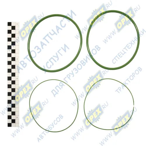 СТР 650.1002.001-01 РК РМК гильзы ЯМЗ-650 уплотн. кольца (один цилиндр) силикон СТРОЙМАШ