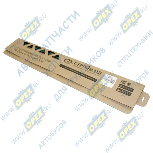 СТР 238-1009 040-А Прокладка прямоуг. 390х1000; 36отв.ф9, маслян.картера (поддона); (металл+силикон) СТРОЙМАШ