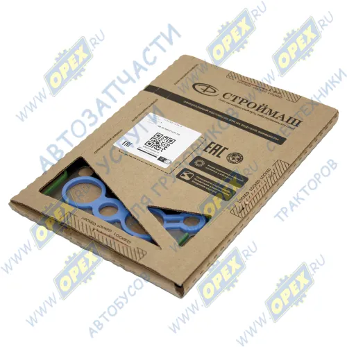 740.30.1003213-01 СБ Прокладка ГБЦ КАМАЗ (11отв.) Евро-3; (фторсиликон+силикон) н/о с металл. каркасом СТРОЙМАШ