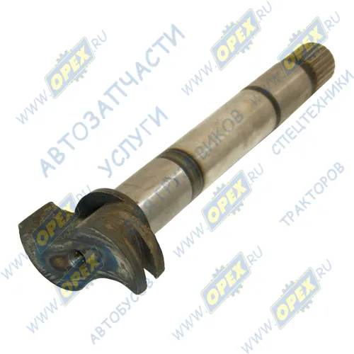 6430-3502210-010 Кулак разжимной МАЗ левый среднего моста (L=364); под ШС42 эвольвентный шлиц ТАИМ