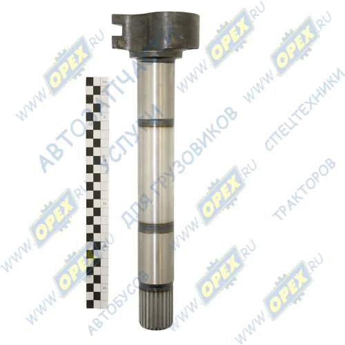 6302В5-3502211-000 Кулак разжимной L=349 мм среднего моста левый эвольвентный шлиц (ТАиМ) ТАИМ1