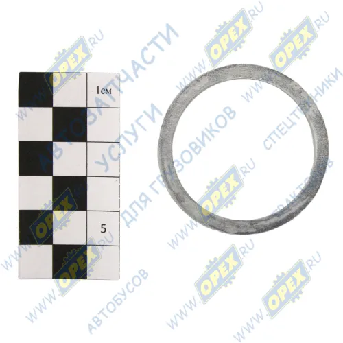 64221-3501160 Шайба плоская регулир.(сталь) ф40х50х0.6 рычага регулировочного МАЗ (прокладка регулировочная) ТАИМ