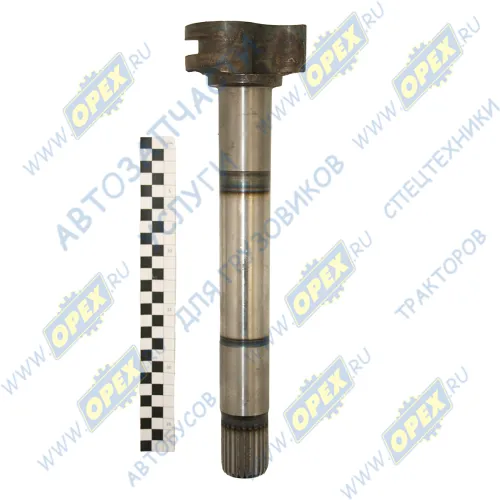 6430-3502210-010 Кулак разжимной МАЗ левый среднего моста (L=364); под ШС42 эвольвентный шлиц ТАИМ1