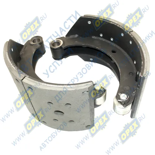 5440-3502090/91 Колодка тормозная МАЗ задняя (комплект 2 шт.) правая/левая (АВS) (220х410) ТАИМ