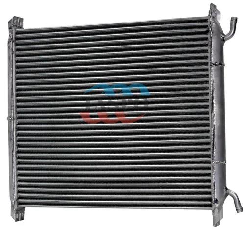 64229-1013010 Радиатор масляный 2хd=14 Н/О без патрубков. 470х590 МАЗ (дв.дв.ЯМЗ-236,238) ТАСПО