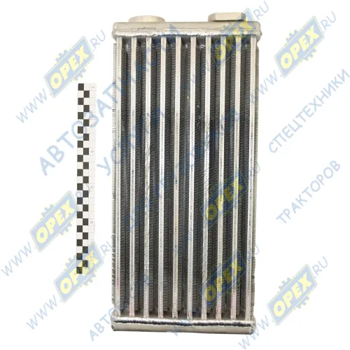 544069T-8101060 Радиатор отопителя МАЗ-5440,6430 (ЕВРО-3) (алюм) 410х195х50;2отв.ф14 под переходник ТАСПО1