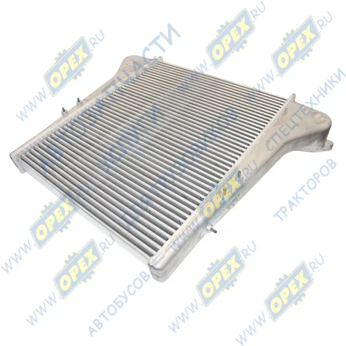 5480АТ-1172010 Охладитель наддува Е-3; 830х820х75; 2 треуг.фланца 3отв.ф8 КАМАЗ-5460/65225/5362 ТАСПО1