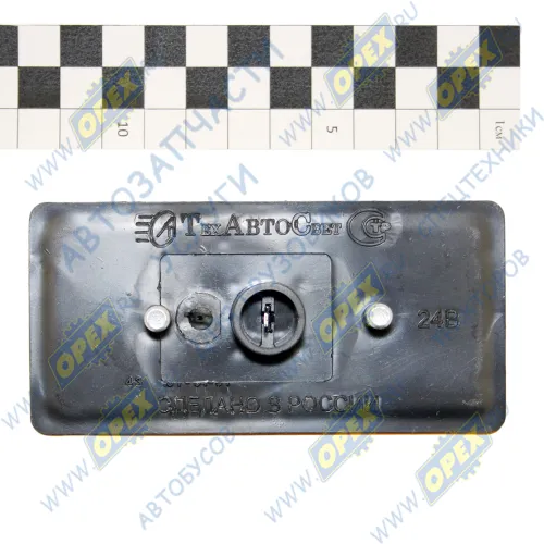 50-24В-00 Фонарь габаритный оранжевый 12/24V 1-контактный разъем серии 6,3 ТЕХАВТОСВЕТ1