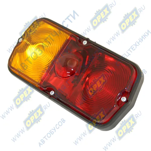 132-03 Фонарь задний ГАЗ,УАЗ 12в (длина шпилек 26мм); Б/Л ("фишка" подключения-наружная) аналог ФП132А ТЕХАВТОСВЕТ