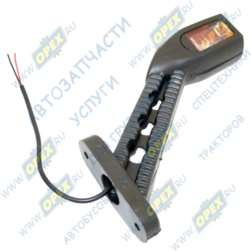 ФГ-20-02R-LED Фонарь габаритный задний выносной superpoint ii (правый) рог 45 гр. с проводом 1,9 м аналог 1008676; правый красный/белый LED ГФ3.5-00 ТЕХАВТОСВЕТ