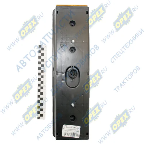 7452-291 Фонарь задний КАМАЗ,МАЗ,УРАЛ левый 24в 450Х130 6 контактов (байонет сзади); с габаритом б/л ТЕХАВТОСВЕТ1