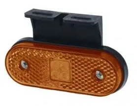 100-00-1 Фонарь габаритный оранжевый 104х36х11,5мм светодиод; с кронштейном ТЕХАВТОСВЕТ