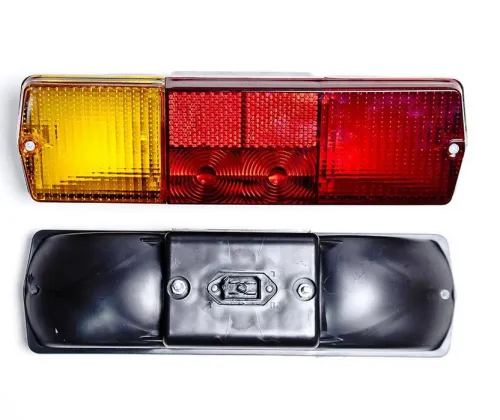 357-12 Фонарь задний КАМАЗ,ГАЗ,ЗИЛ левый 12в. (2 болта) ТЕХАВТОСВЕТ