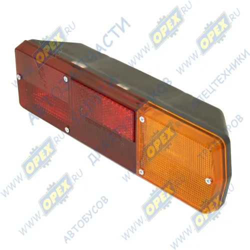 130-220 Фонарь задний КАМАЗ,ГАЗ,ЗИЛ правый 24в (6 болтов) ТЕХАВТОСВЕТ