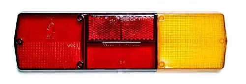 Р130-210 Рассеиватель фонаря заднего правый ГАЗ ЗИЛ КАМАЗ (6 болтов) ТЕХАВТОСВЕТ