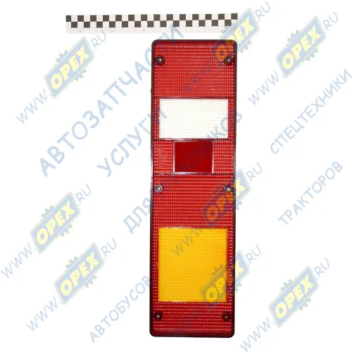 Р 7442-211 Рассеиватель 455х130 крепление 6отв. /СУПЕРМАЗ/Б ТЕХАВТОСВЕТ2