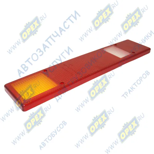 Р7702-225 Рассеиватель прямоуг.440х95 заднего фонаря н/о ГАЗ-3302/ЗИЛ ТЕХАВТОСВЕТ