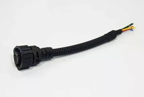 ТАС-680083 Разъем фонаря заднего байонет AMP (6 контактов с проводами и клеммами) ТЕХАВТОСВЕТ