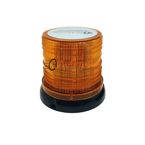ТАС-М17-48 LED Маяк импульсный оранжевый 12/24в (на магните) светодиодный; 10-30V 48LED, 2 режима (в прикуриватель), диаметр 115мм, высота 120мм ТЕХАВТОСВЕТ
