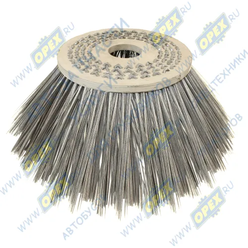 100х400 Щетка лотковая BUCHER CITYCAT 1000; 4 ряда,металл ворс,фанерная основа Технодор1