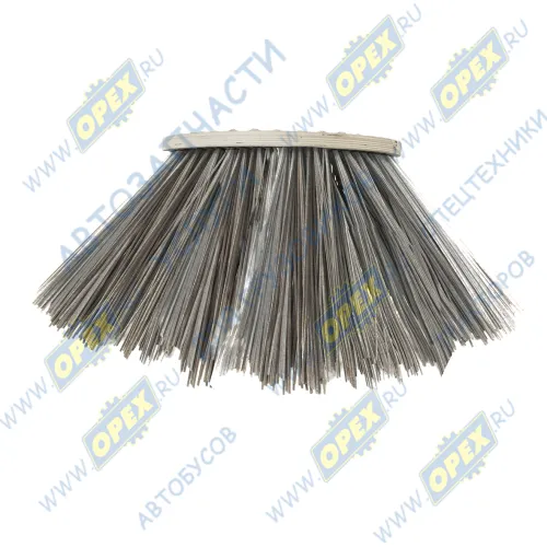 100х400 Щетка лотковая BUCHER CITYCAT 1000; 4 ряда,металл ворс,фанерная основа Технодор2