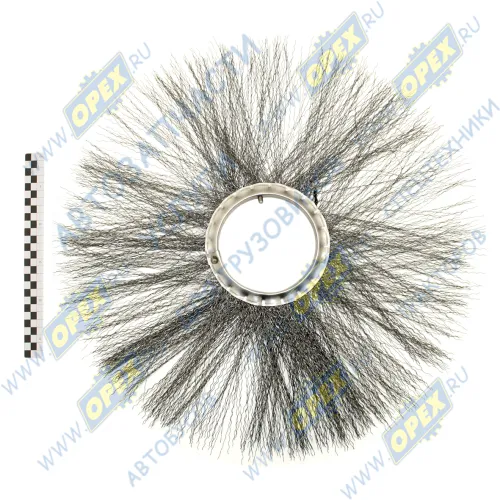 ДЩ120х550-М Диск щеточный ф120х550 металлический ворс Технодор