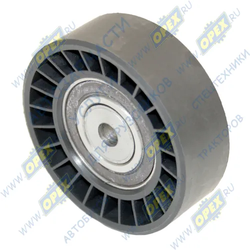 406-1308080-30 Ролик (ПВХ) натяжной посад. ф10 наружн. ф84 H=29 в сб. с подшипником 180205 ремня УАЗ Патриот,Пикап,Профи (дв.ЗМЗ-409051.10,409052.10 ПРО) Евро-4	 Технокомплект