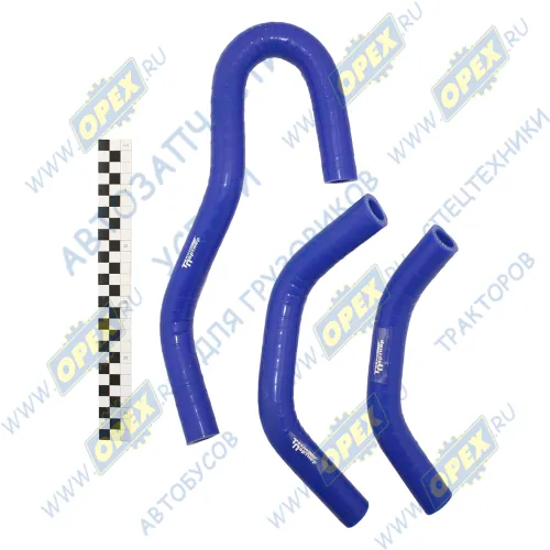 С41R11-8120000 Комплект патрубков отопителя ГАЗон Некст дв.ЯМЗ; силикон (3 наимен) ТехноПартнер1