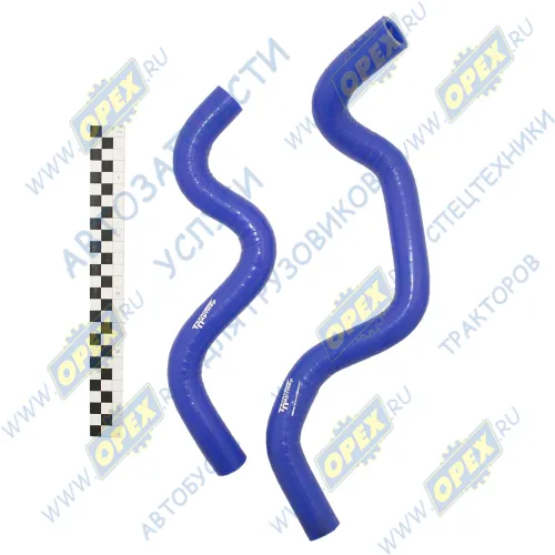 33023-8120000-01 Комплект патрубков отопителя Газель Бизнес (дв.УМЗ-4216) (подвод+отвод); силикон ТехноПартнер