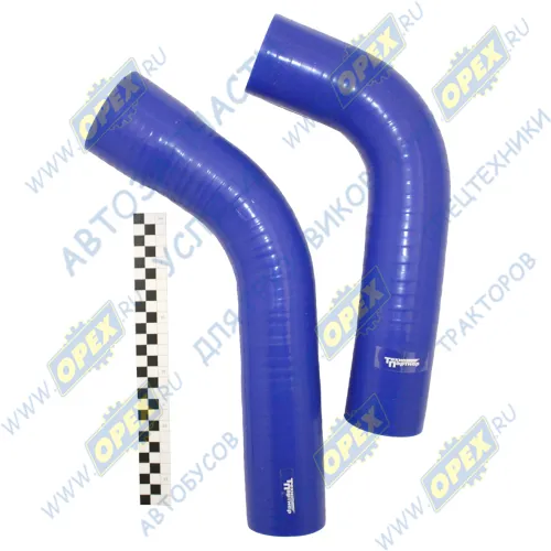 6520-1303026/10 Комплект патрубков радиатора Камаз ЕВРО; (силикон) синий 2шт ТехноПартнер1