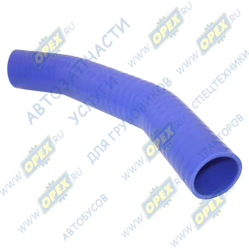 C41R13-1172113 Шланг (патрубок) кривой (2 изг.) ф68х80 L=550 охладителя ГАЗон Некст (дв.ЯМЗ-534); (силикон) ТехноПартнер