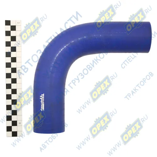 90-45-150-150 Шланг (патрубок) кривой ф45х55 L=300 (L=150х150) угол 90 градусов силикон ТехноПартнер1