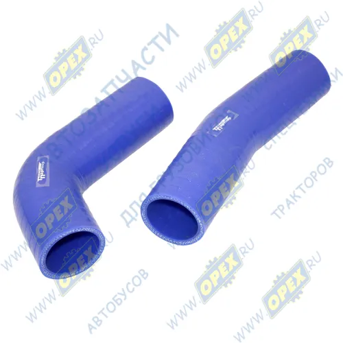 65115-1303000 Комплект патрубков радиатора (2шт) Камаз-65115,65116, Евро; (силикон) 2шт ТехноПартнер