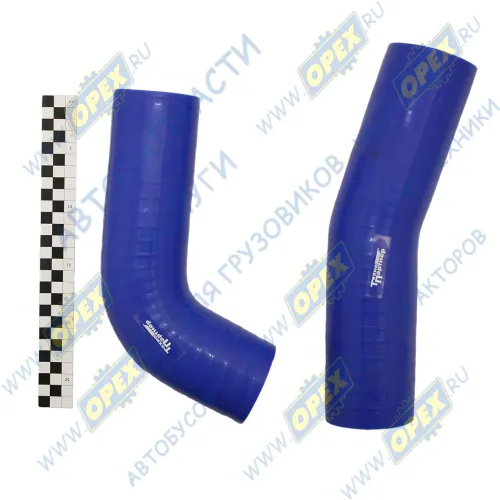 65115-1303000 Комплект патрубков радиатора (2шт) Камаз-65115,65116, Евро; (силикон) 2шт ТехноПартнер1