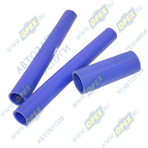 5336-1303000 Комплект патрубков радиатора Супер МАЗ (3 шт.) (6422-1303025/10); СИЛИКОН синий ТехноПартнер