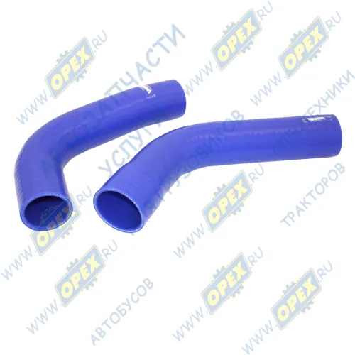 6520-1303026/10 Комплект патрубков радиатора Камаз ЕВРО; (силикон) синий 2шт ТехноПартнер