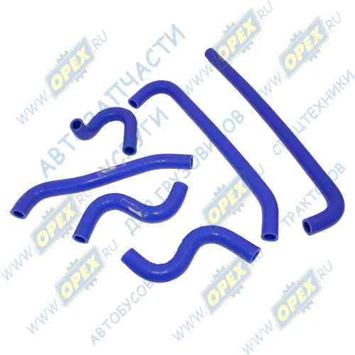 A21R23-8120000 Комплект патрубков отопителя Газель Некст (дв.Cummins); силикон (6 наимен) ТехноПартнер