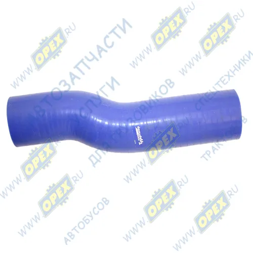 6501А5-1303260-010 Шланг (патрубок) кривой (2 изг.) ф68х80 L=350 радиатора ТехноПартнер1