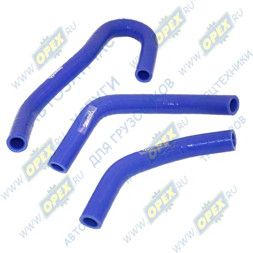 С41R11-8120000 Комплект патрубков отопителя ГАЗон Некст дв.ЯМЗ; силикон (3 наимен) ТехноПартнер