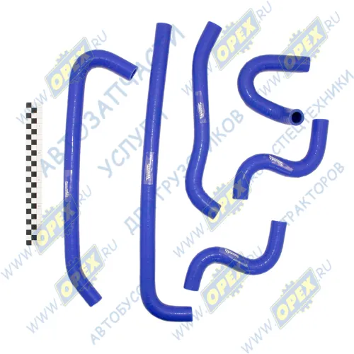 A21R23-8120000 Комплект патрубков отопителя Газель Некст (дв.Cummins); силикон (6 наимен) ТехноПартнер1