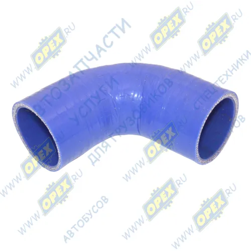 100-5007686 Шланг (патрубок) кривой (1 изг.) ф75х90 L=320 интеркулера ПАЗ Вектор Некст ТехноПартнер