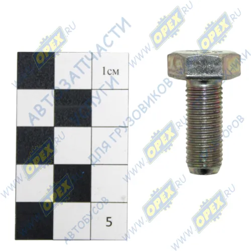 1/59707/21 Болт ГОСТ-7798 М10х25х1,25; Р=22 К=16/17 впускного коллектора Технотрон