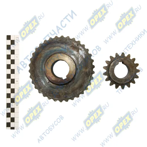 РКП-00.301/00.302 Комплект шестерен щеточного оборудования Сальск Техпромсервис1