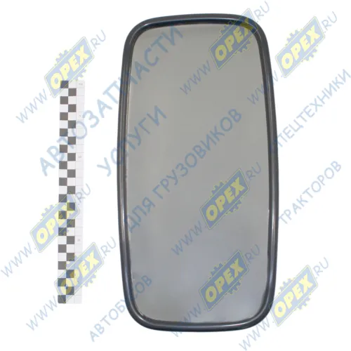 В61.8201020-21 Зеркало (ПВХ) сфера заднего вида Камаз,МАЗ с подогревом 24В; (343х163) КАМАЗ,ПАЗ,ГАЗ,ГАЗон Некст,Валдай, с подогревом Тимер1
