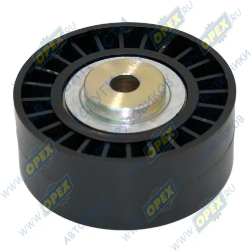 9527-1307225-03 Ролик направляющий фвнутр=10; фнаруж=79; h=32; Евро-3,4 (ПВХ+сталь), внутр.ф10, наруж.ф80, h=32 без буртика Тимер